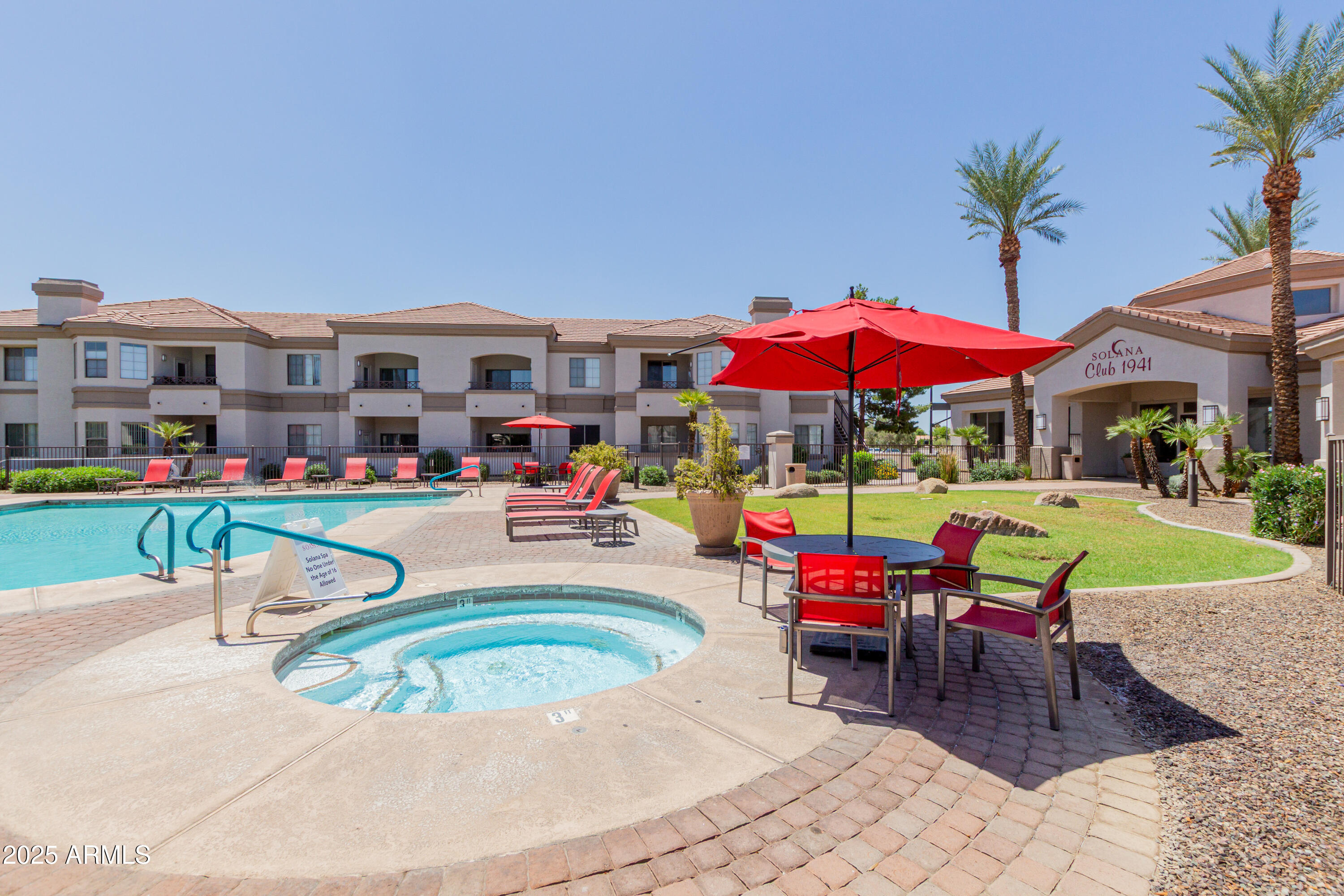 1941 South Pierpont Drive, Unit 1114 Mesa, AZ 85206 - Photo 19 of 34 swimming pool with outdoor seating