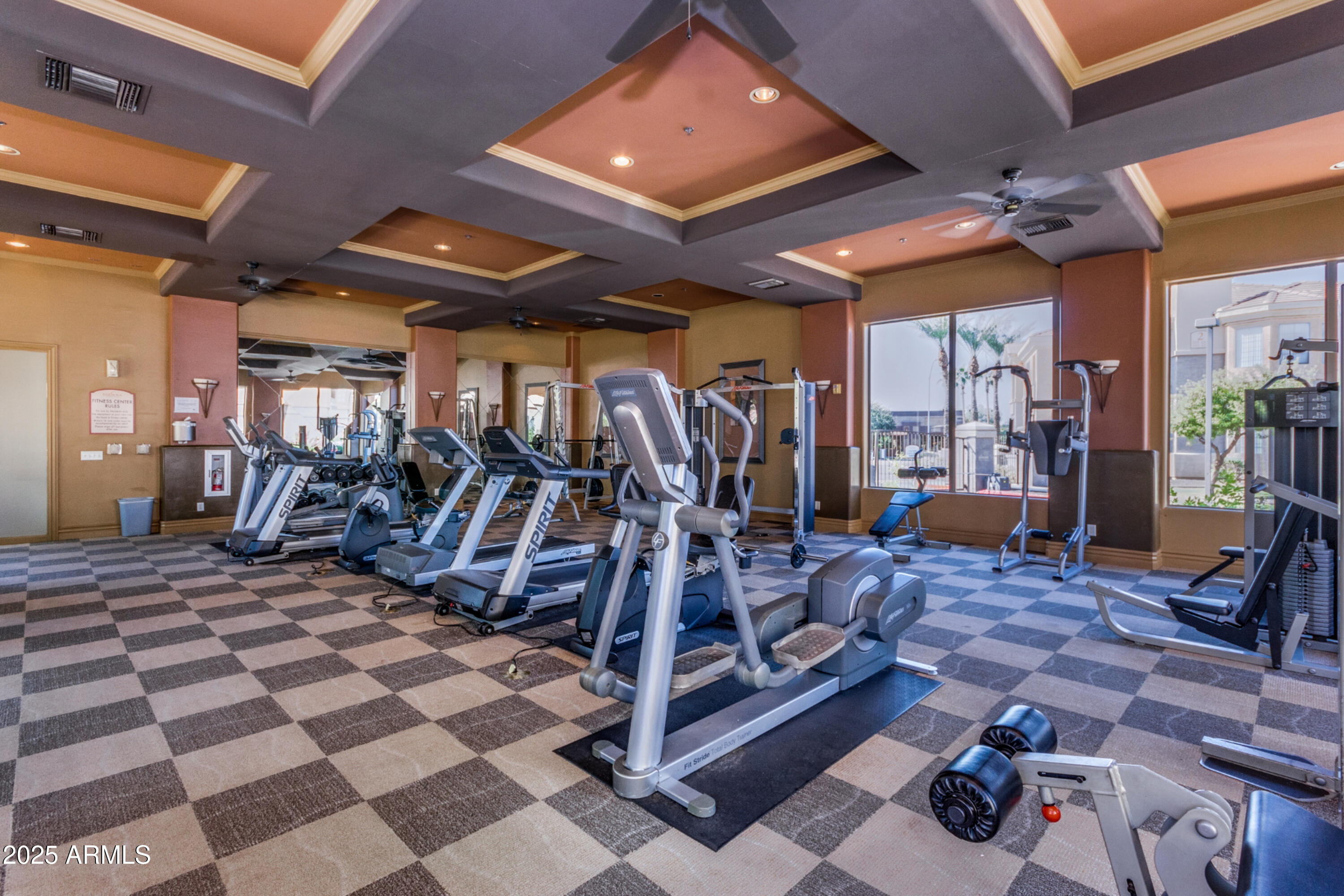1941 South Pierpont Drive, Unit 1114 Mesa, AZ 85206 - Photo 23 of 34 a view of a room with gym equipment