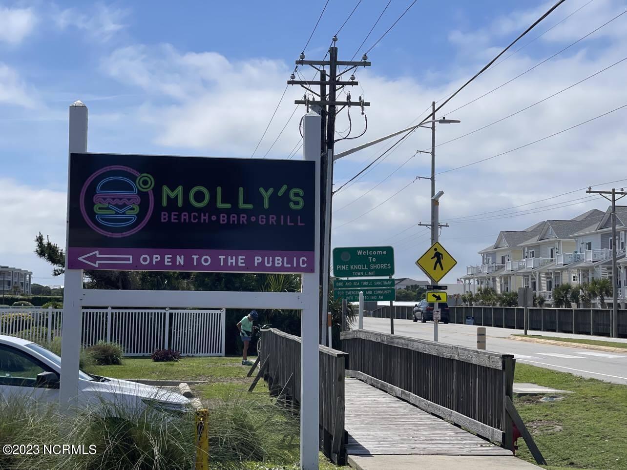 2800 West Fort Macon Road, Unit 5 Atlantic Beach, NC 28512 - Photo 39 of 42 Mollies PKS signs