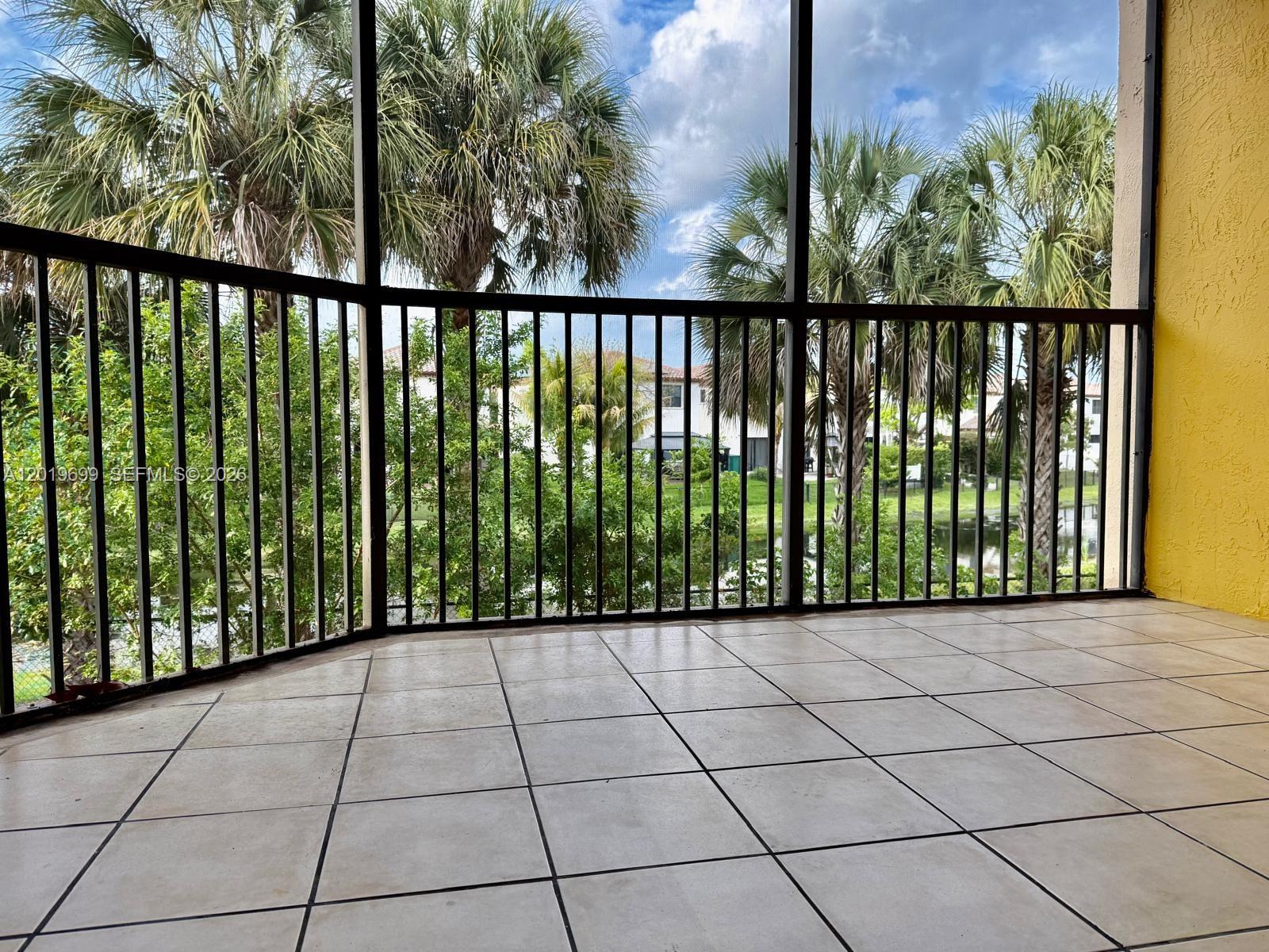 3470 Foxcroft Road, Unit 204 Miramar, FL 33025 - Photo 29 of 40 a view of a balcony