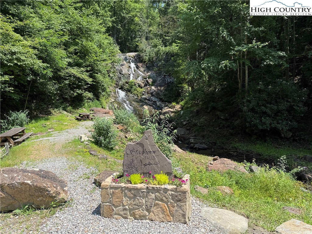 465 Shepherds Run Purlear, NC 28665 - Photo 36 of 47 a view of a backyard of the house