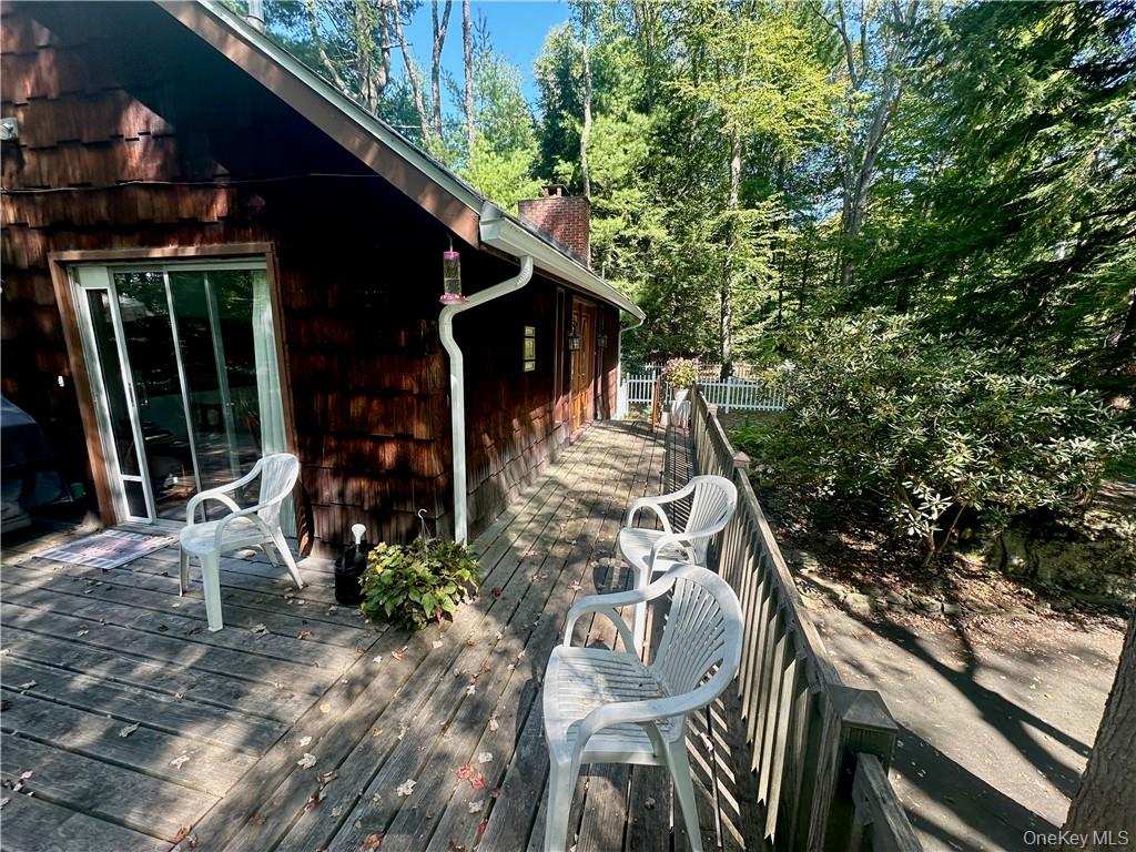 74 Swinging Bridge Estate Road Monticello, NY 12701 - Photo 3 of 36 View of deck