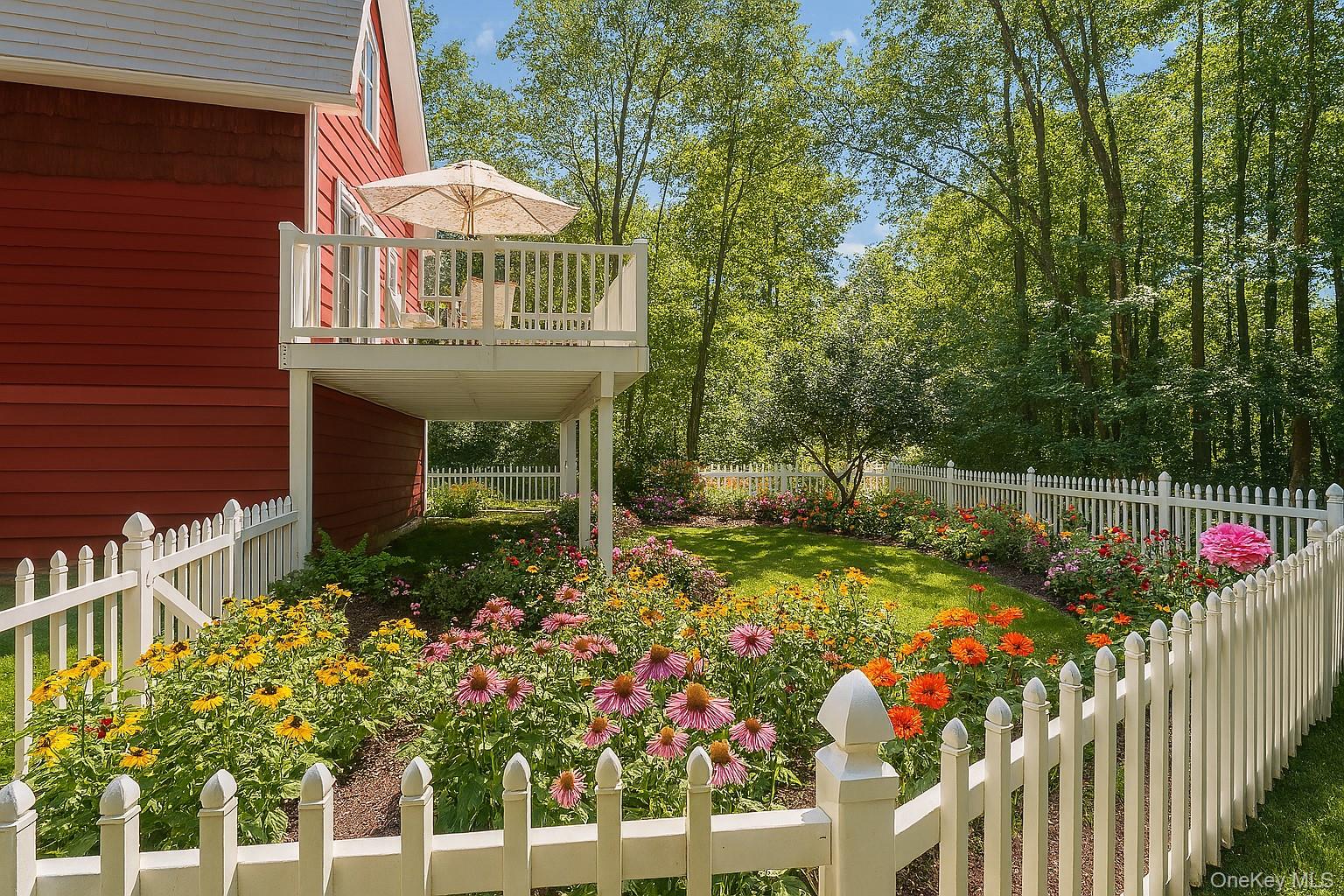 74 Swinging Bridge Estate Road Monticello, NY 12701 - Photo 5 of 36 Fenced backyard featuring a balcony
