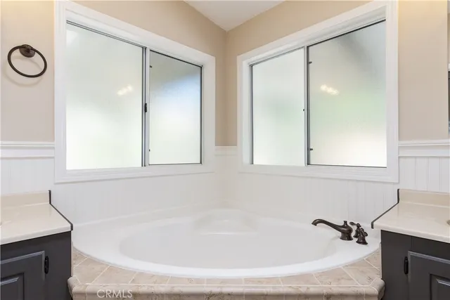 a view of a garden and lake view