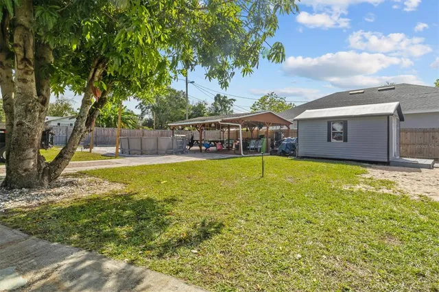 a view of a house with a swimming pool