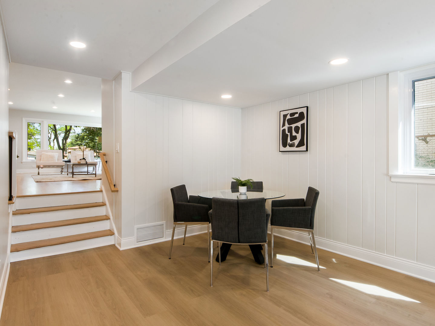 4343 Davis Street Skokie, IL 60076 - Photo 14 of 41 a view of a workspace with furniture and a window