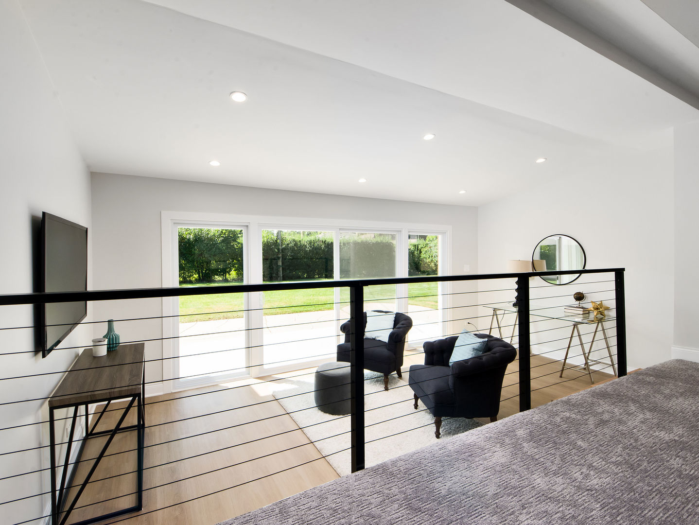 4343 Davis Street Skokie, IL 60076 - Photo 18 of 41 a view of living room with furniture and floor to ceiling window