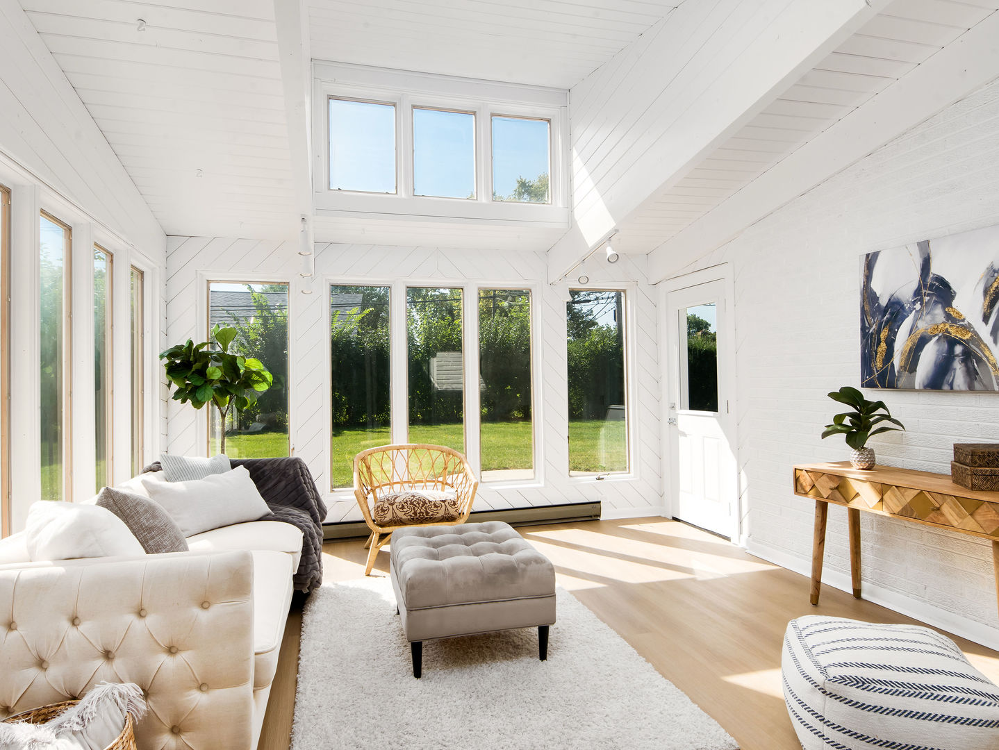 4343 Davis Street Skokie, IL 60076 - Photo 24 of 41 a living room with furniture and a large window