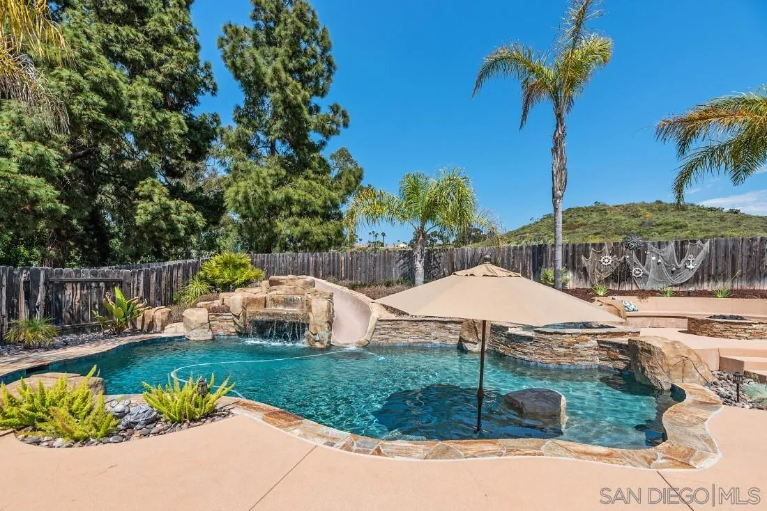 13829 Tobiasson Road Poway, CA 92064 - Photo 37 of 52 a garden view with a seating space