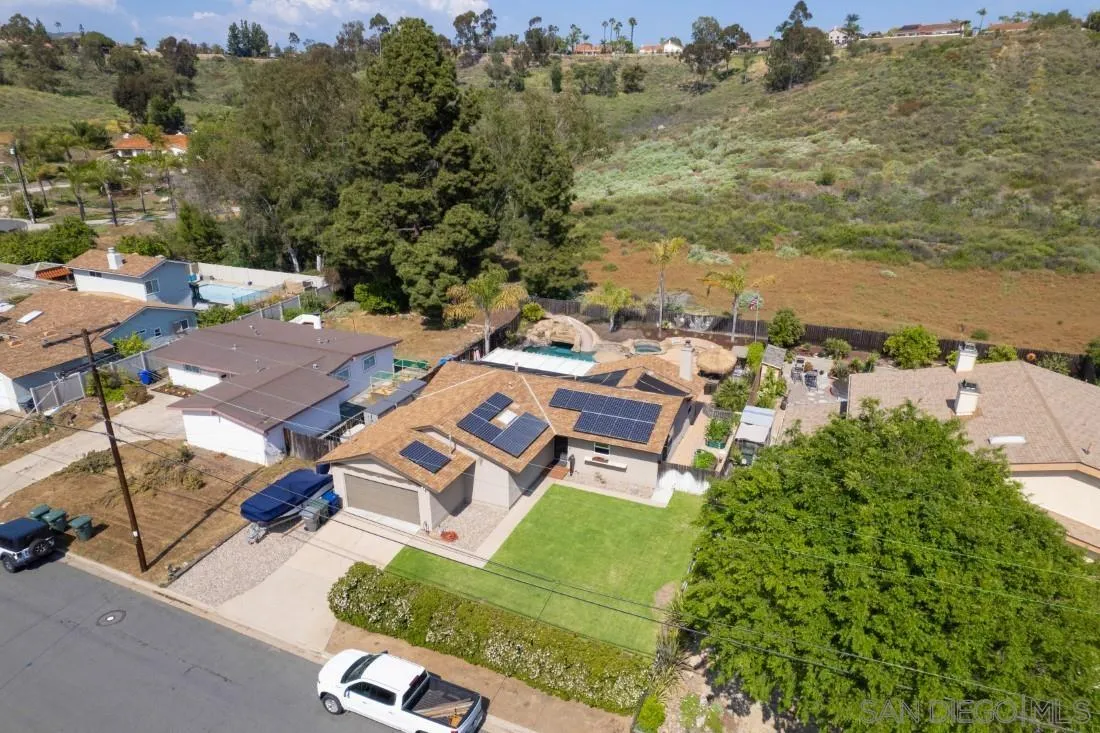 13829 Tobiasson Road Poway, CA 92064 - Photo 9 of 52 an aerial view of residential houses with outdoor space