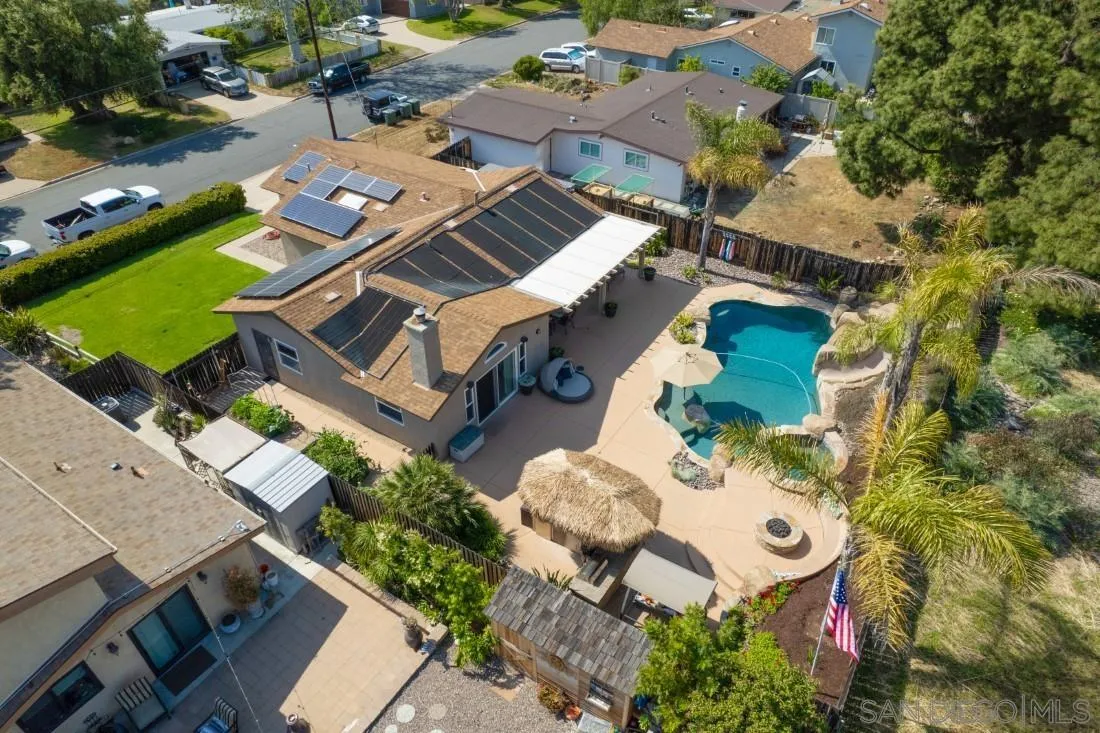 13829 Tobiasson Road Poway, CA 92064 - Photo 10 of 52 an aerial view of a house with a yard