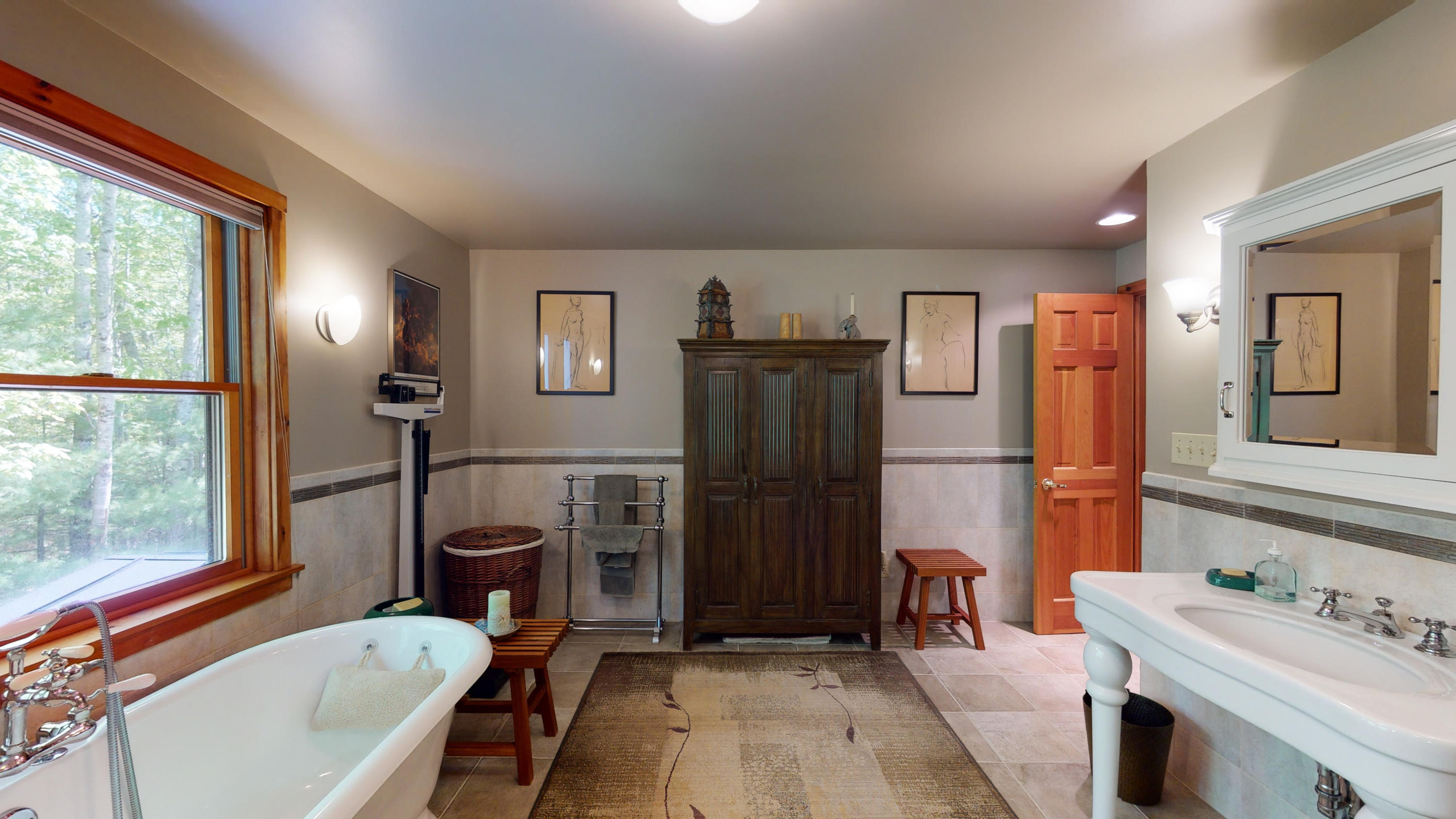 259 Wottons Mill Road Warren, ME 04864 - Photo 45 of 55 2nd Floor Bathroom