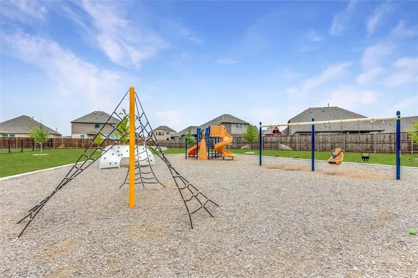 a view of outdoor space with playground
