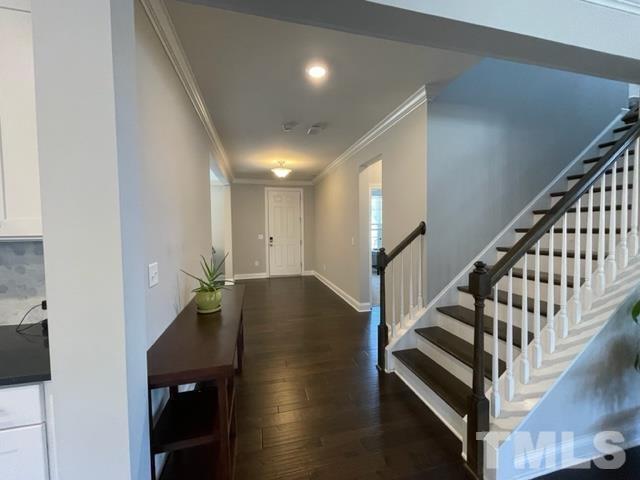 1425 Barn Door Drive Apex, NC 27502 - Photo 6 of 43 a view of entryway with wooden floor