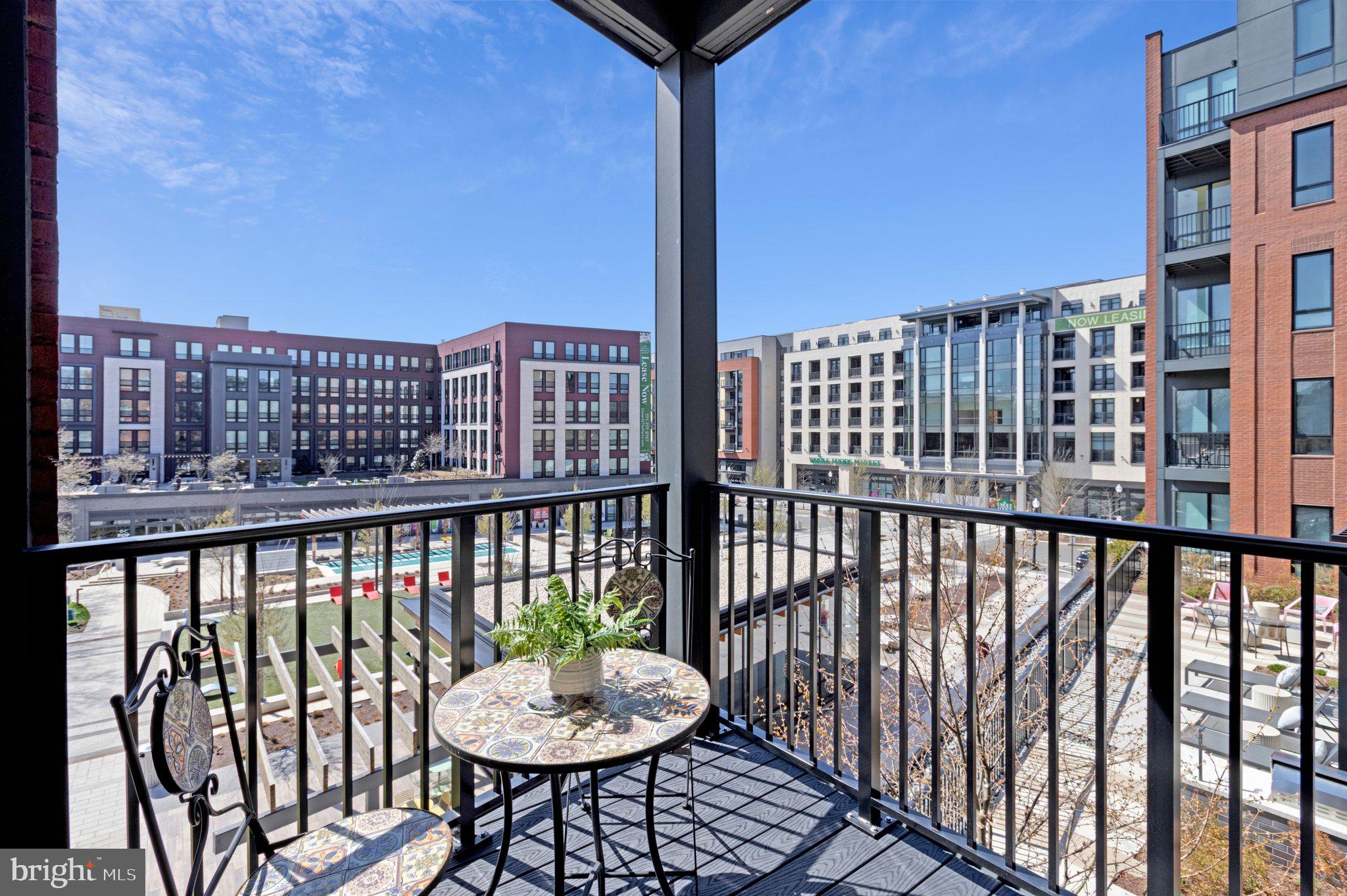 7175 12th Street Northwest, Unit 302 Washington, DC 20012 - Photo 17 of 60 Views of the vibrant court. yard at the Parks