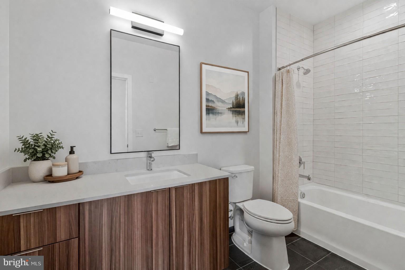 7175 12th Street Northwest, Unit 302 Washington, DC 20012 - Photo 29 of 60 Second full bath with spacious vanity