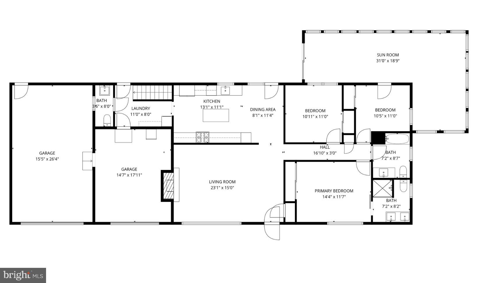 6331 B Old Carlisle Road Dover, PA 17315 - Photo 5 of 40 Ranch Layout.