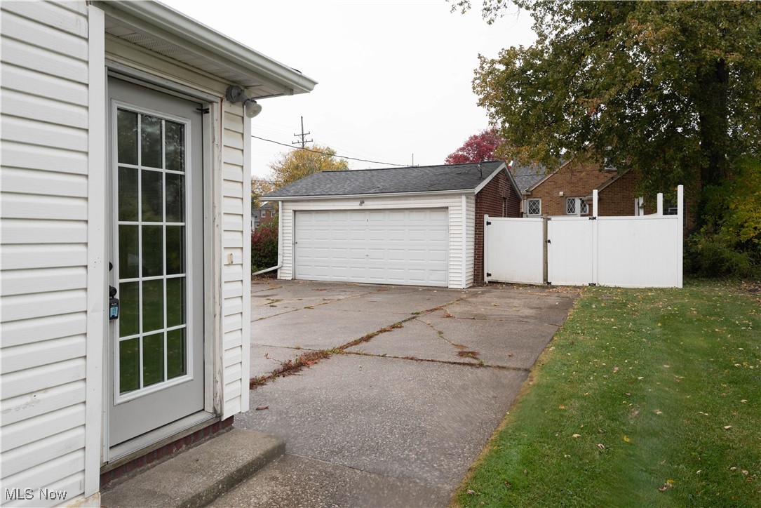 7003 Brecksville Road Independence, OH 44131 - Photo 34 of 35 View of detached garage