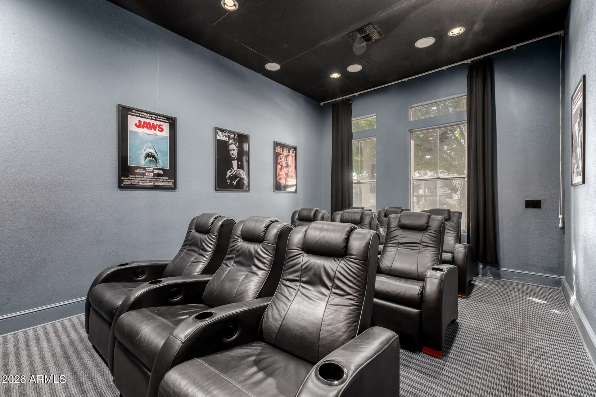 3302 North 7th Street, Unit 232 Phoenix, AZ 85014 - Photo 25 of 47 a projector room with furniture