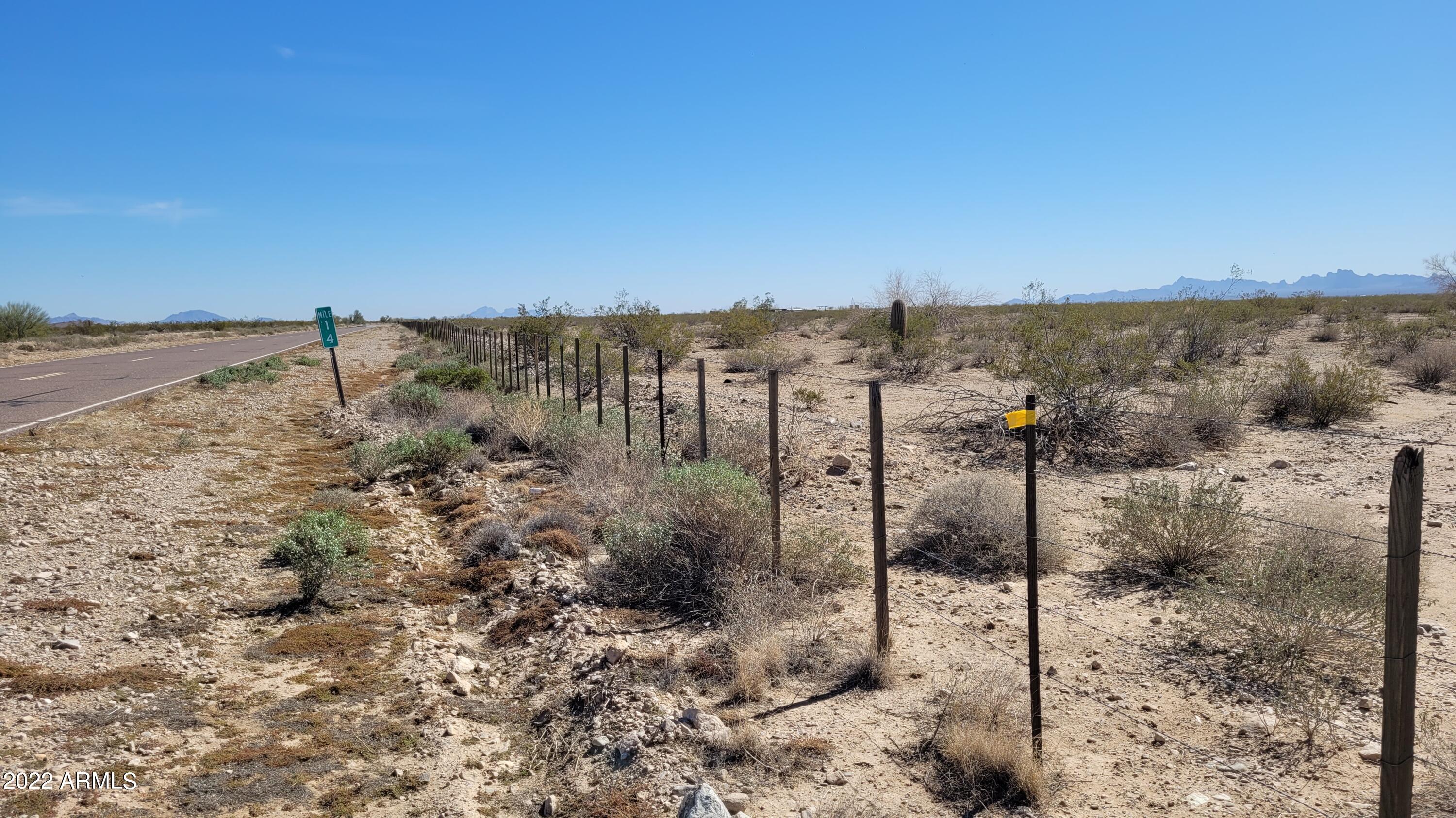 777-xx West Salome Road Salome, AZ 85348 - Photo 2 of 17 a view of a dry yard with mountain view