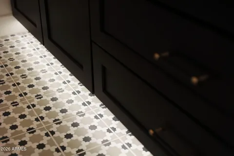 a close view of sink