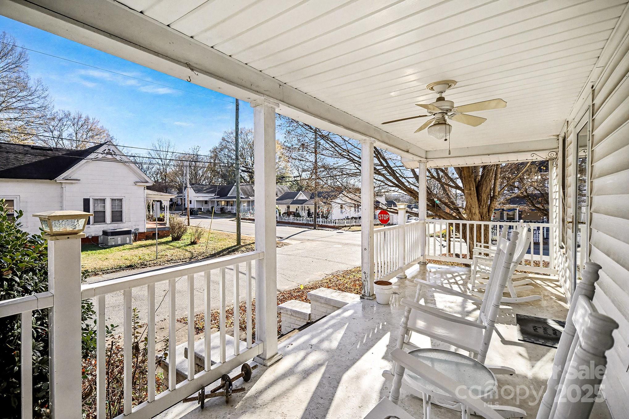 352 Kerr Street Northwest Concord, NC 28025 - Photo 9 of 41 a view of a porch with wooden floor