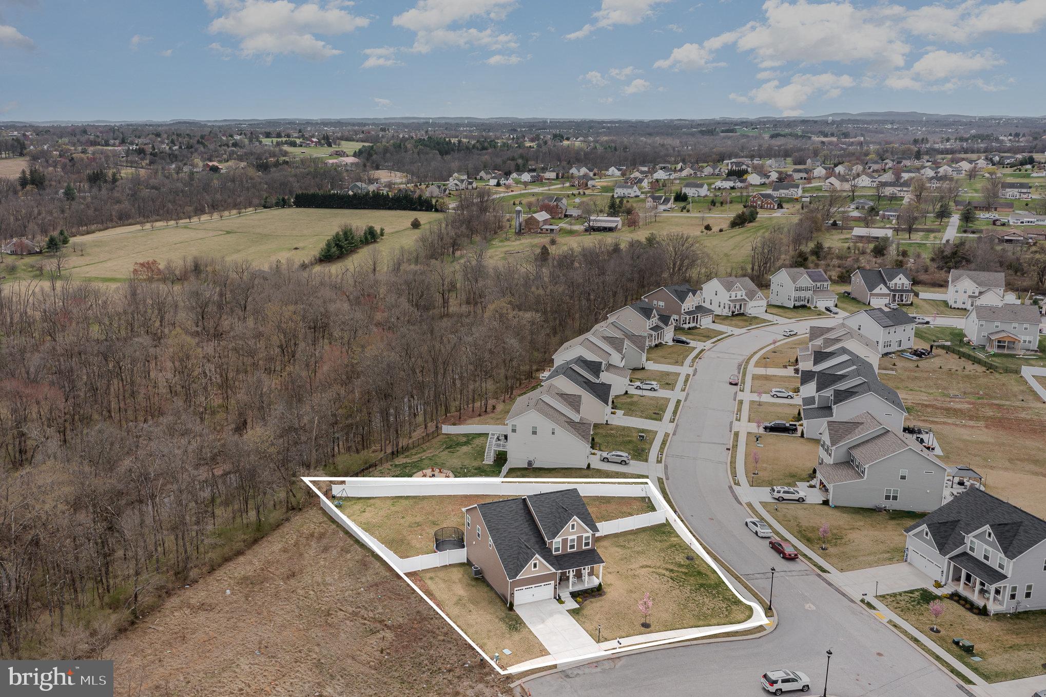 10 Beech Ridge Lane York, PA 17404 - Photo 41 of 47 an aerial view of a house with a swimming pool