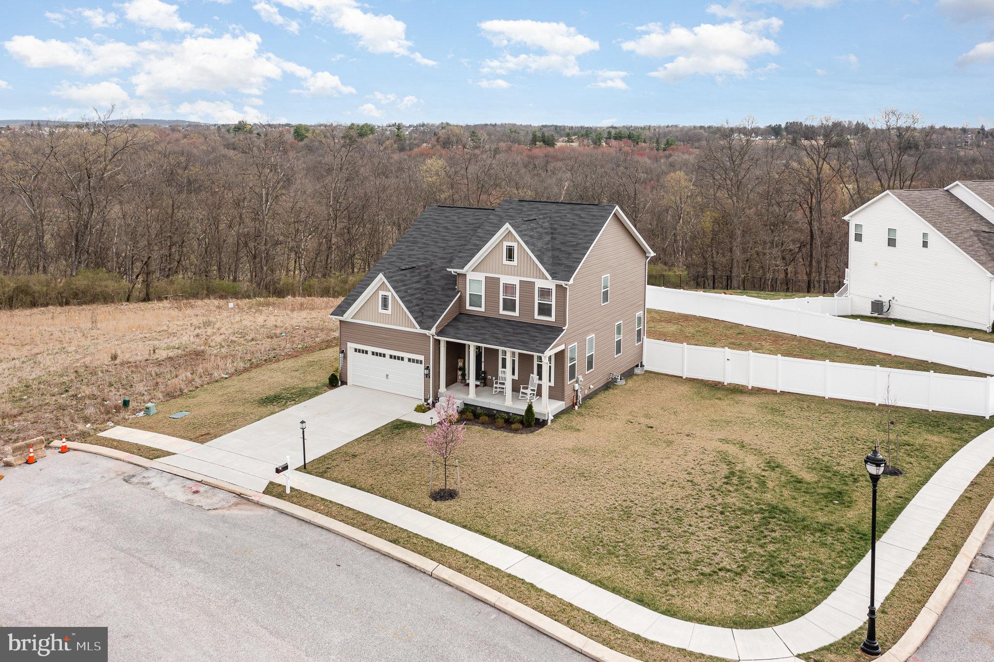 10 Beech Ridge Lane York, PA 17404 - Photo 44 of 47 swimming pool view with a wooden bridge