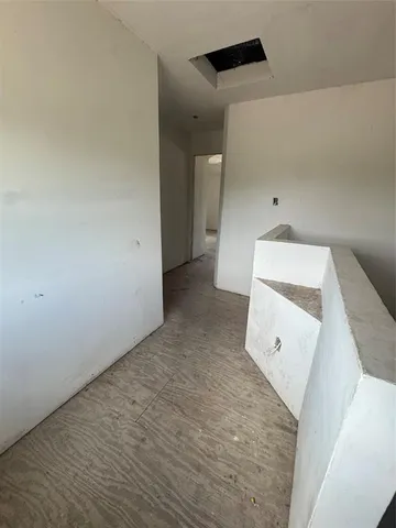 an entryway in a kitchen