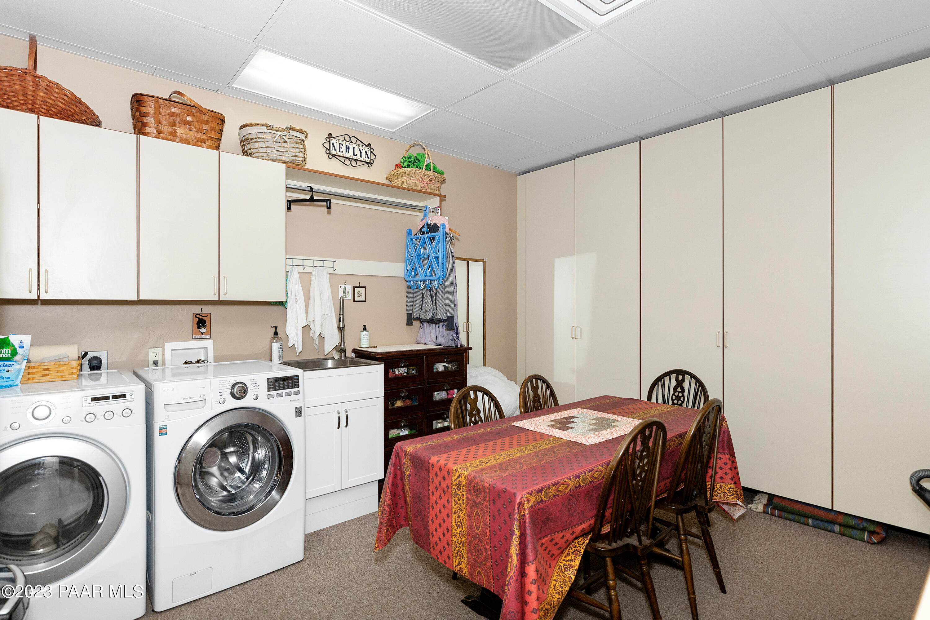 136 Valley Ranch North Prescott, AZ 86303 - Photo 35 of 56 Laundry Room w/ built ins