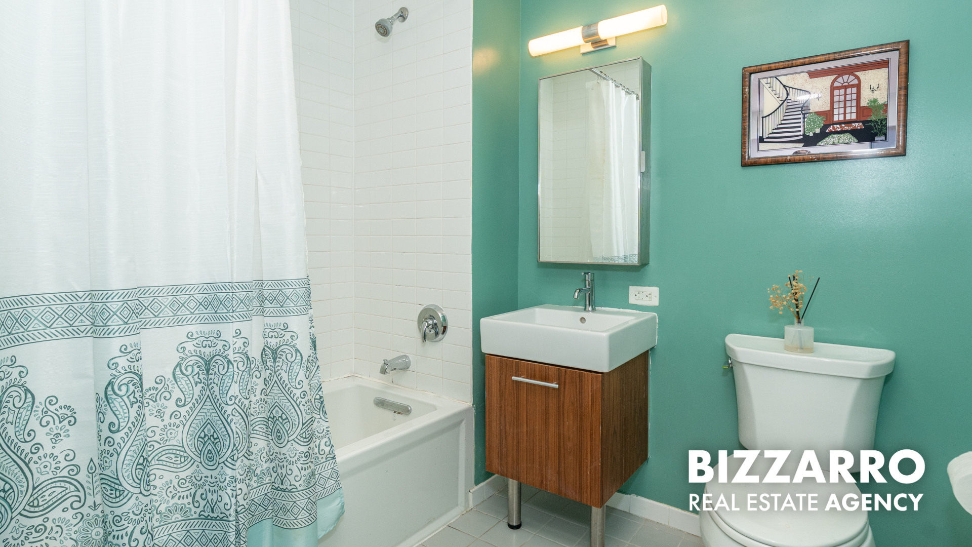 Tilden Street, Unit 6F Bronx, NY 10467 - Photo 14 of 29 a bathroom with a sink a toilet and mirror