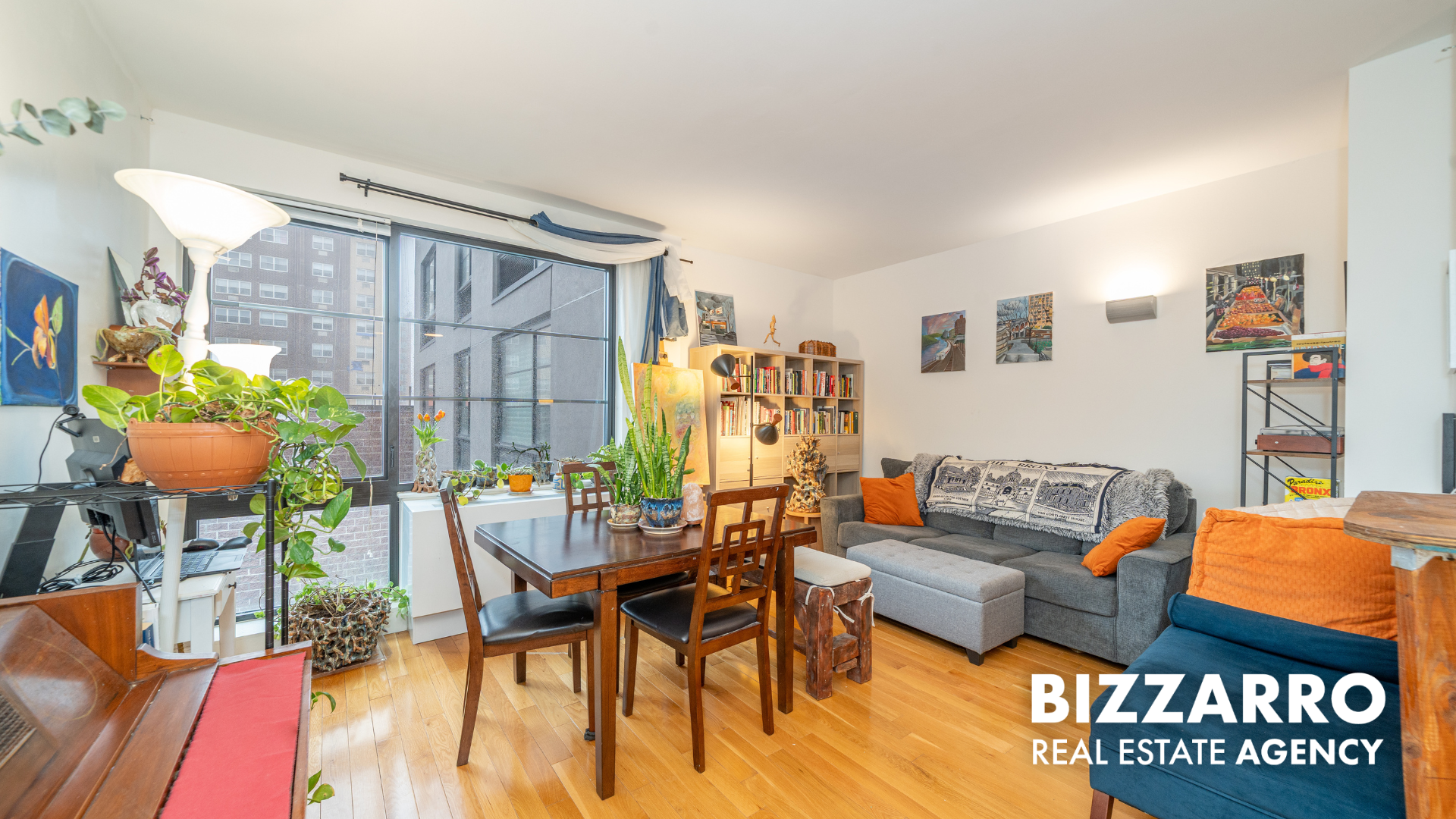 Tilden Street, Unit 6F Bronx, NY 10467 - Photo 2 of 29 a living room with furniture and a lamp