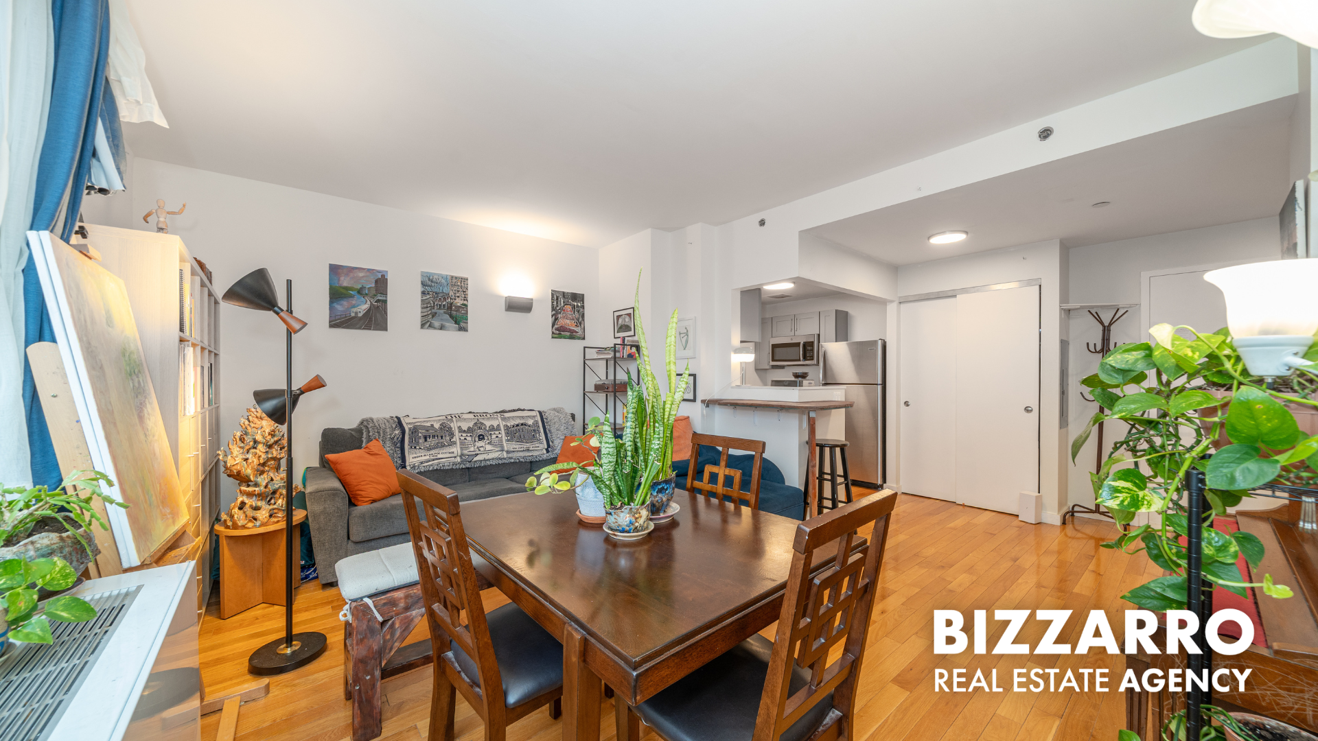 Tilden Street, Unit 6F Bronx, NY 10467 - Photo 5 of 29 a view of a dining room with furniture and a potted plant