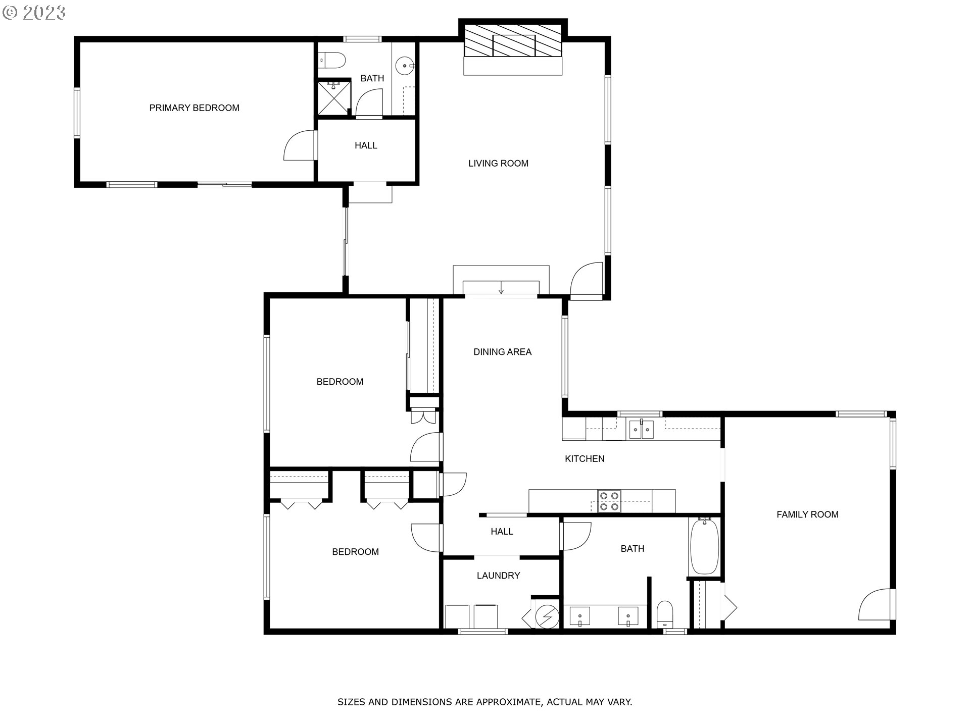 1163 D Street Springfield, OR 97477 - Photo 33 of 37 a picture of a floor plan