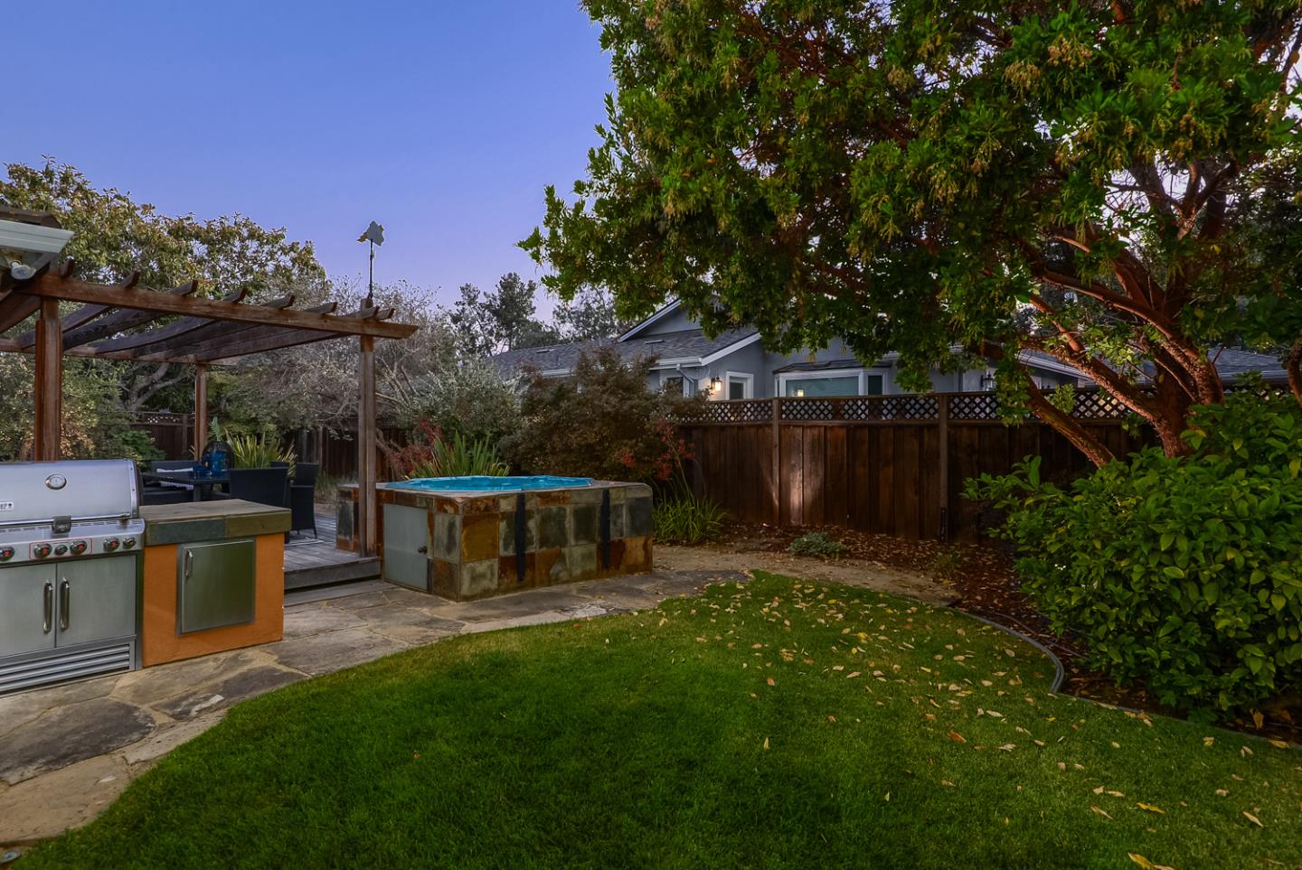 1722 Walnut Drive Mountain View, CA 94040 - Photo 31 of 35 a view of house with backyard space and sitting area