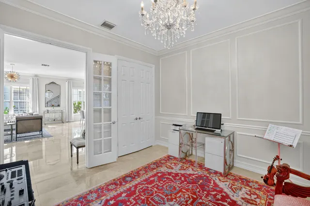 a view of outdoor space and seating area