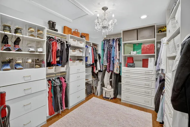 a view of a city with tall buildings