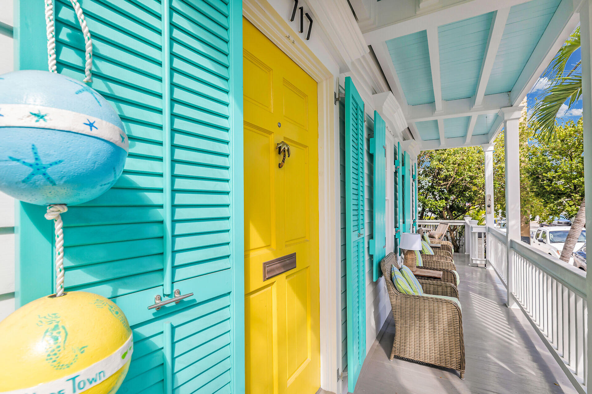 717 Southard Street Key West, FL 33040 - Photo 1 of 36 a view of a porch with swimming pool