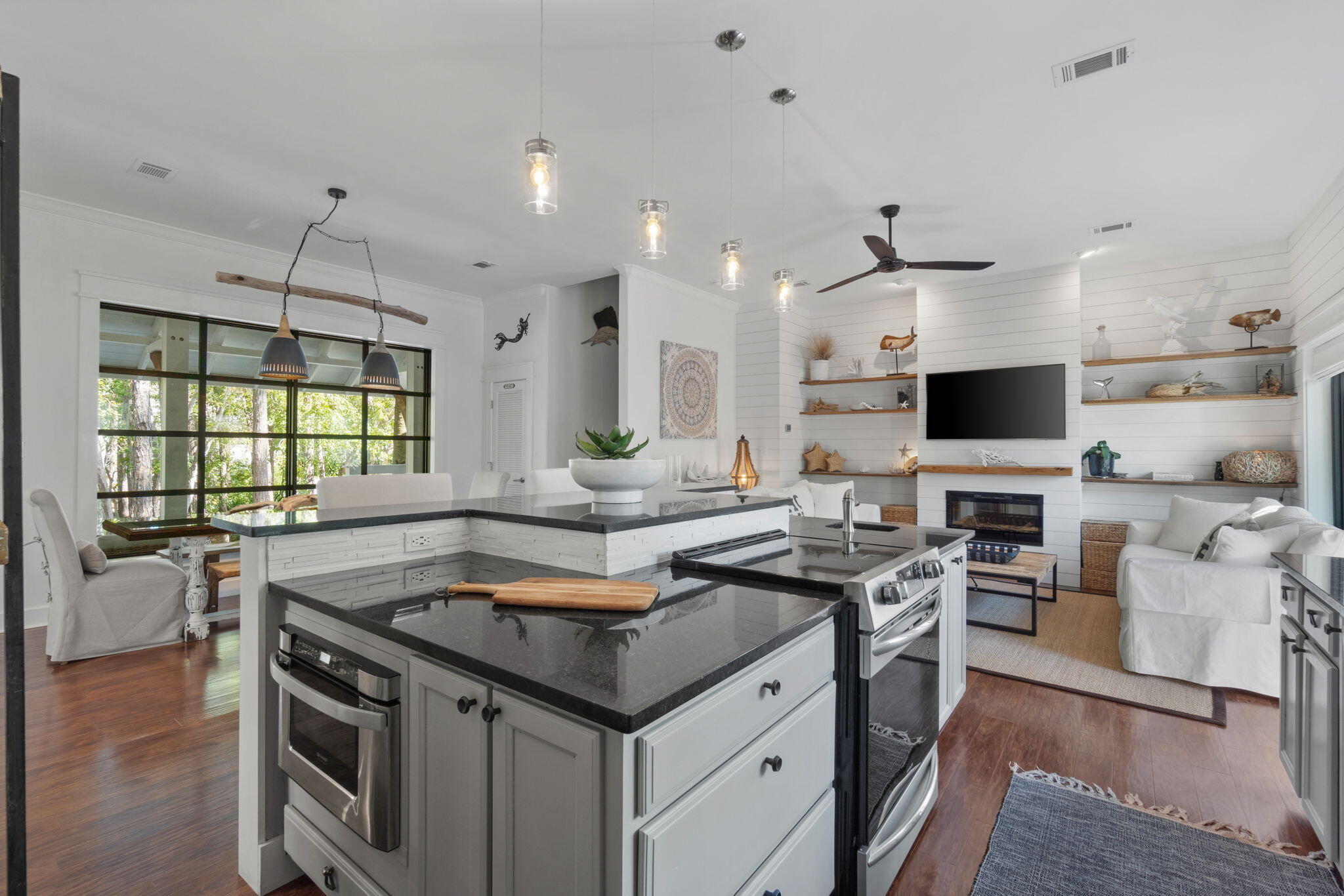 157 Baird Road Santa Rosa Beach, FL 32459 - Photo 28 of 93 a kitchen with a stove and a sink