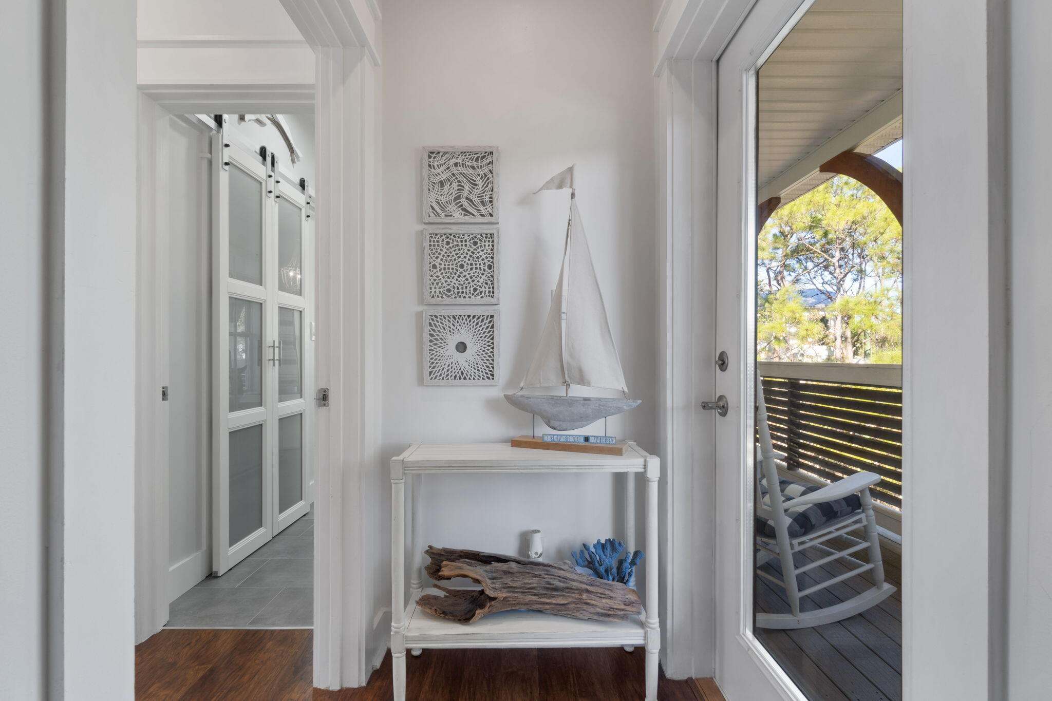 157 Baird Road Santa Rosa Beach, FL 32459 - Photo 45 of 93 a view of walk in closet with clothes and shoes