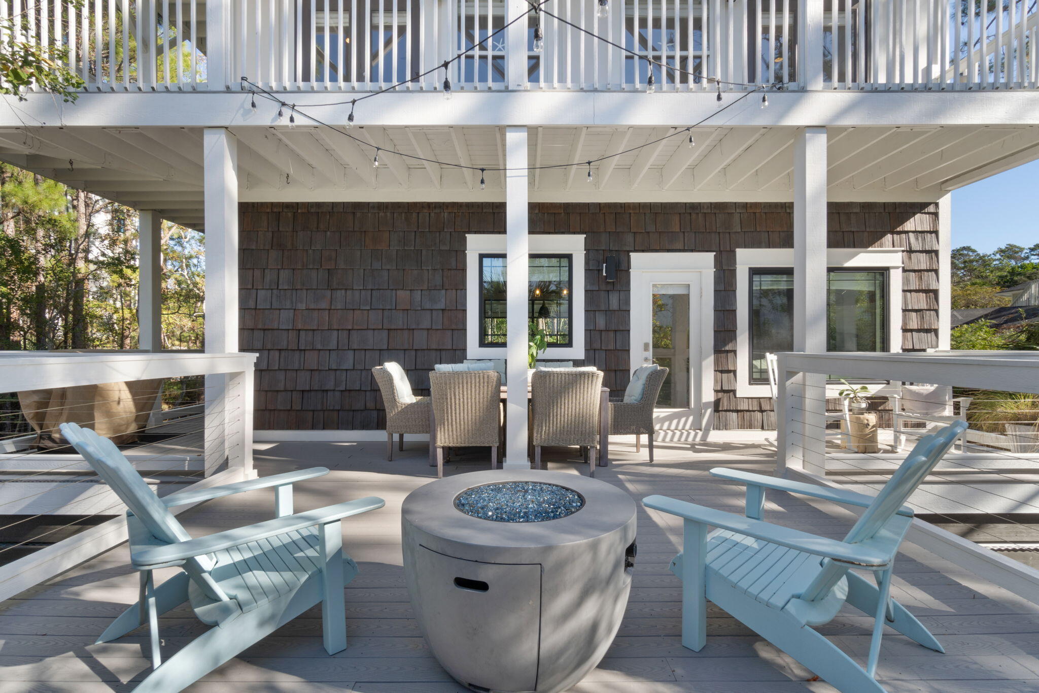 157 Baird Road Santa Rosa Beach, FL 32459 - Photo 66 of 93 a balcony with furniture and outdoor view