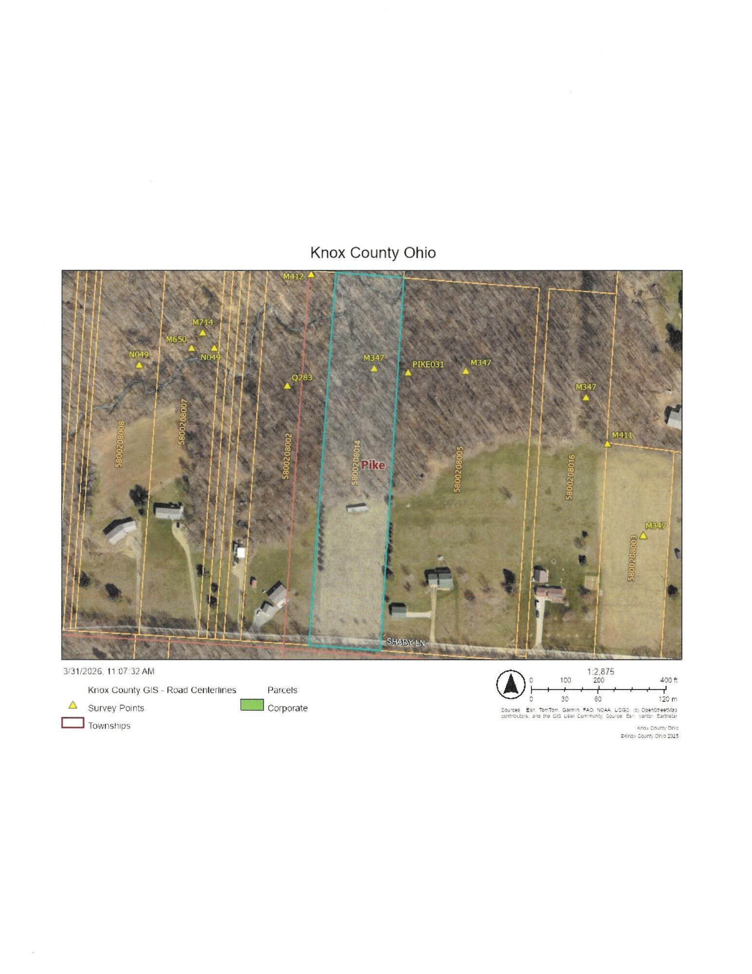 17951 Shady Lane Road Fredericktown, OH 43019 - Photo 4 of 4 aerial view