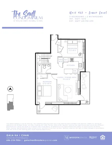 a front view of a building with street view