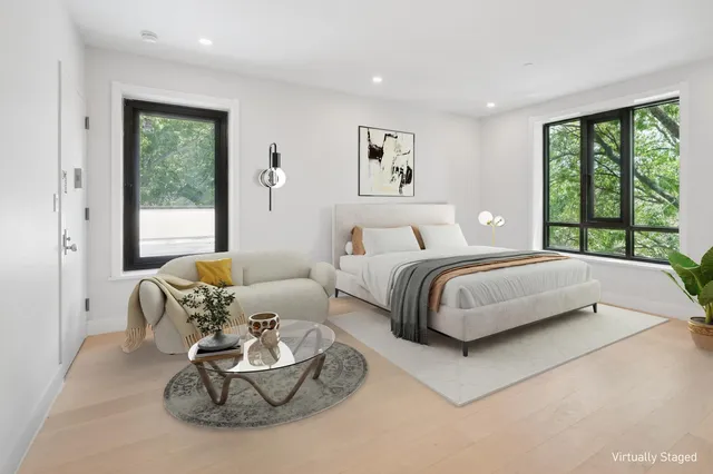 a view of a balcony with chairs