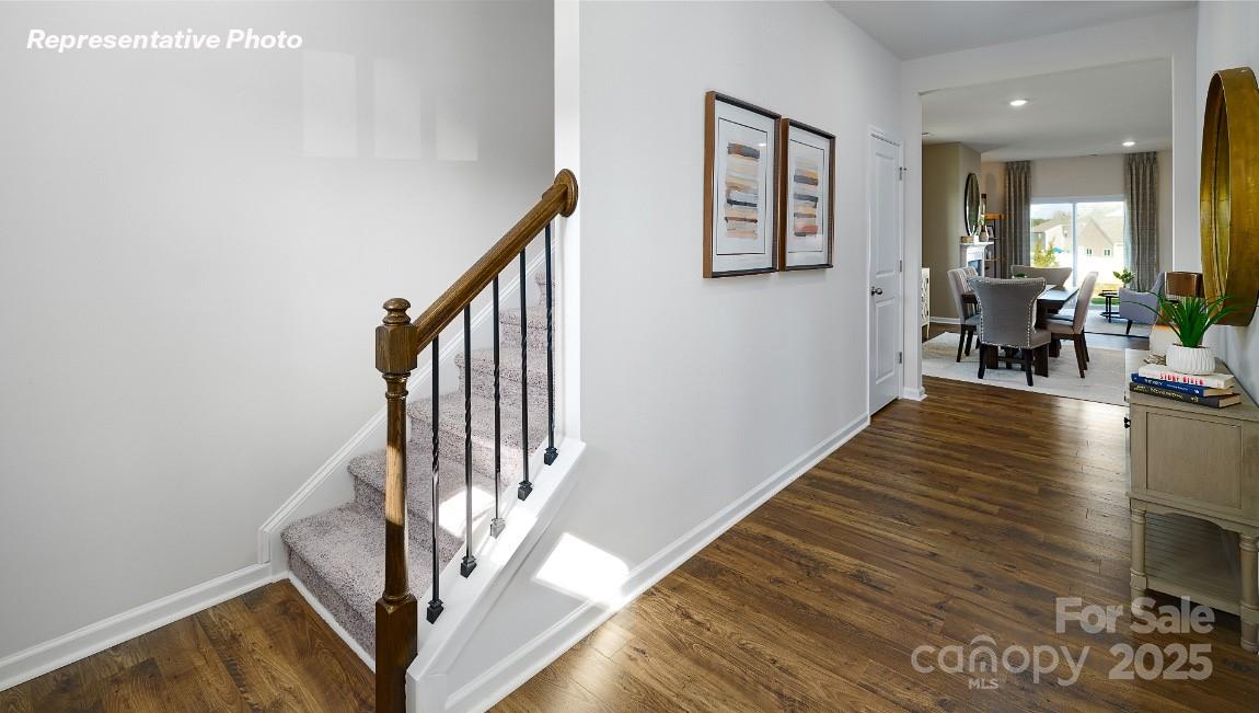 3844 Maxwell Henry Lane Northwest Conover, NC 28613 - Photo 2 of 30 a view of an entryway with wooden floor