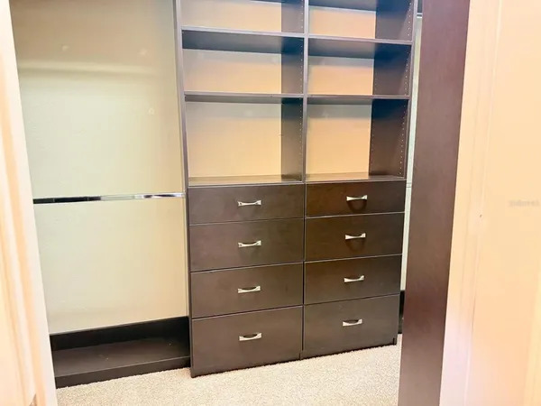 a view of a dresser