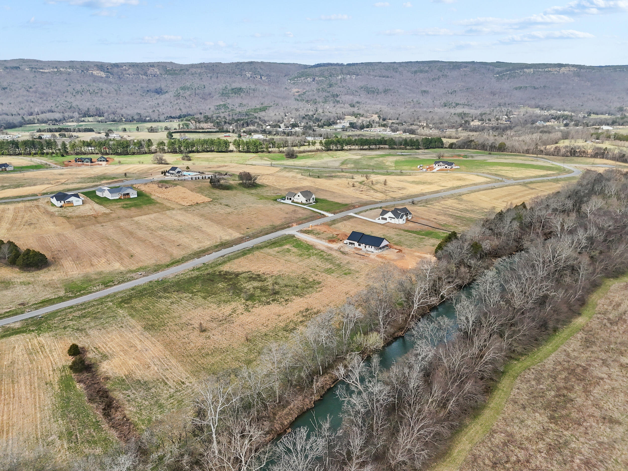 61 River Ridge Drive Dunlap, TN 37327 - Photo 4 of 30 Aerial View Backs up to the creek