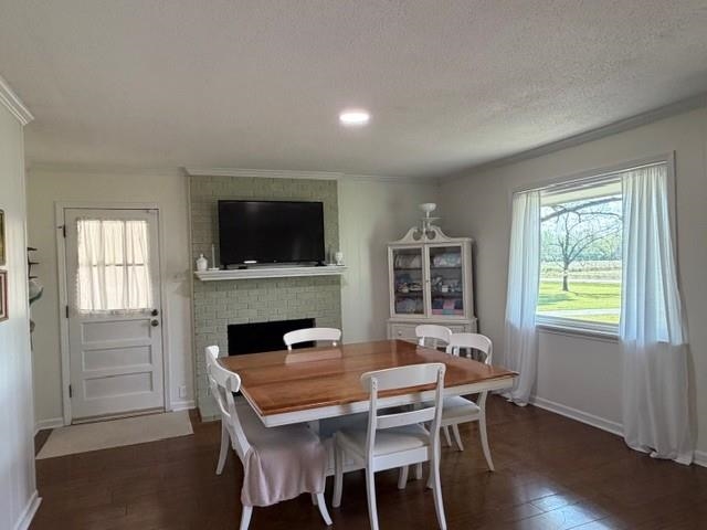 11075 Highway 57 Moscow, TN 38057 - Photo 5 of 39 a living room with furniture a fireplace and a flat screen tv