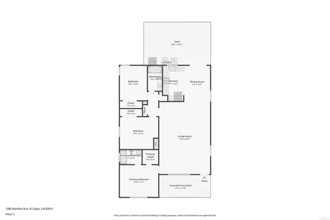 $765,000 | 1385 Marline Avenue, El Cajon, CA 92021