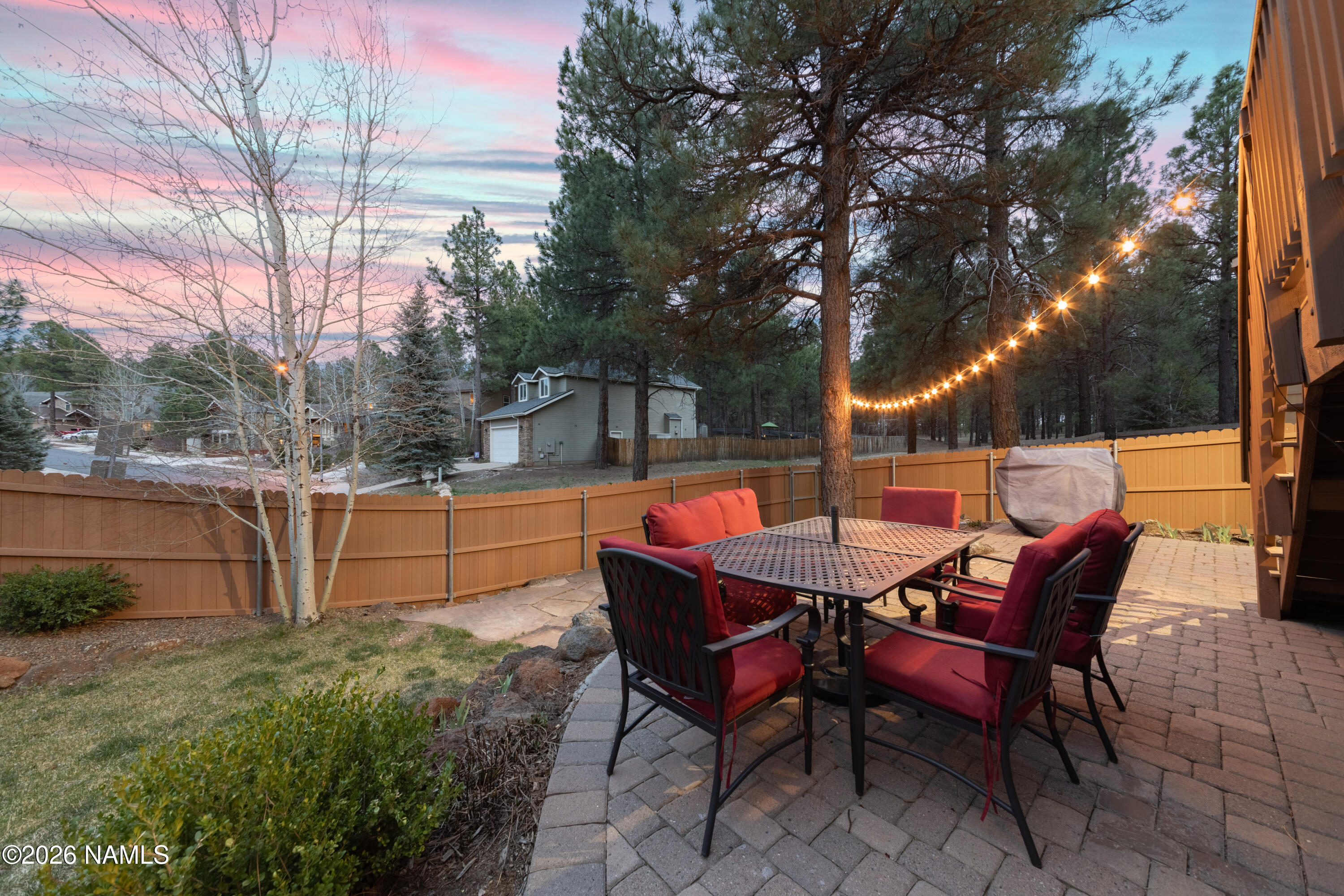 301 West Wulfenite Road Flagstaff, AZ 86005 - Photo 36 of 40 Twilight Backyard 1